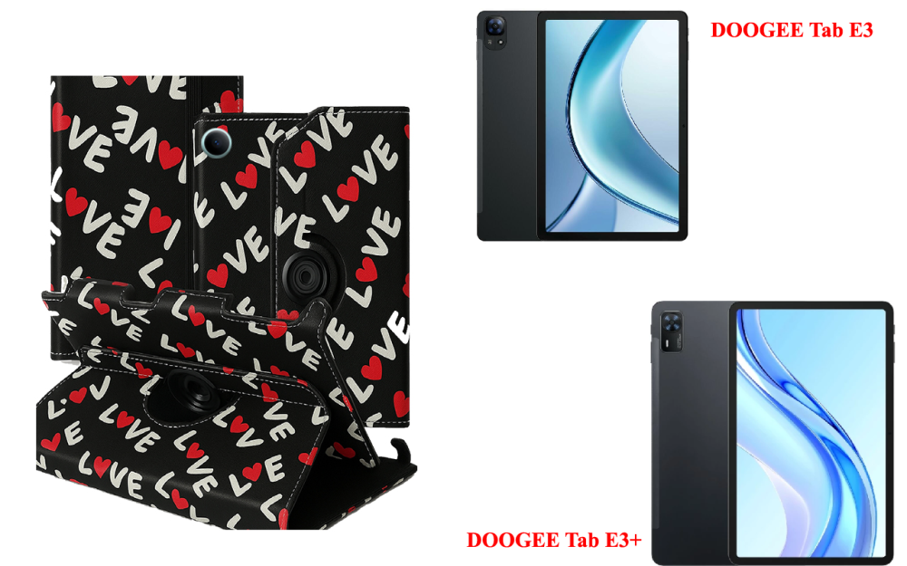 Чехол Spinner360 для планшета Doogee Tab E3, цвет Klasika Art-Premium Киев - изображение 1