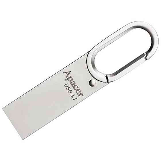 Flash Apacer USB 3.1 AH15E 64Gb Metal silver Киев