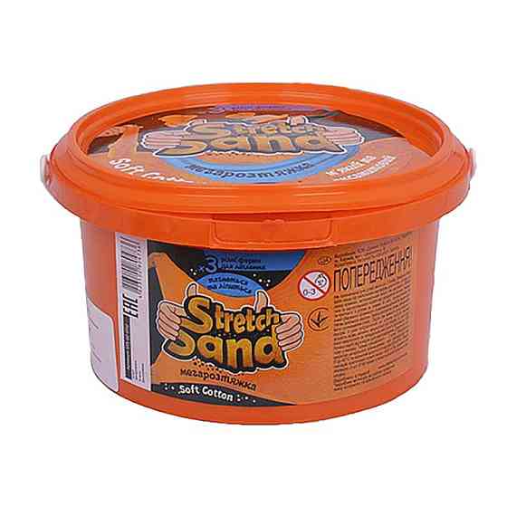 Набір креативної творчості "Stretch Sand" STS-02-01U 400 гр Помаранчевий Вінниця