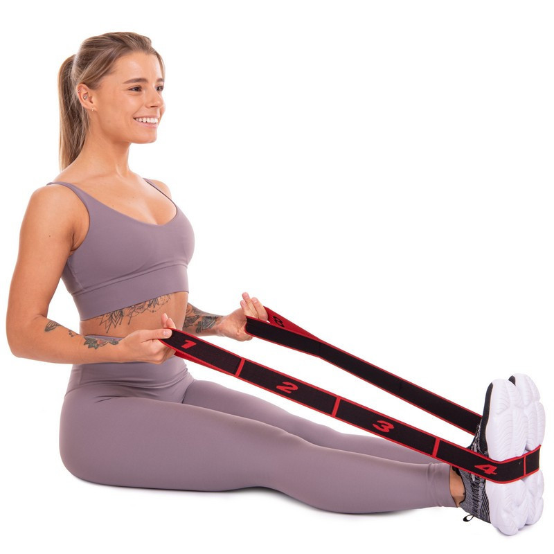 Стрічковий еспандер 8804 BS 90cм Вишневе - фото 9