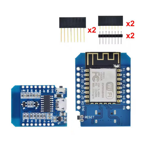 Wi-Fi модуль ESP8266 WeMos D1 mini ESP-12F, трансивер для Arduino, IoT и беспроводных проектов Киев - изображение 3