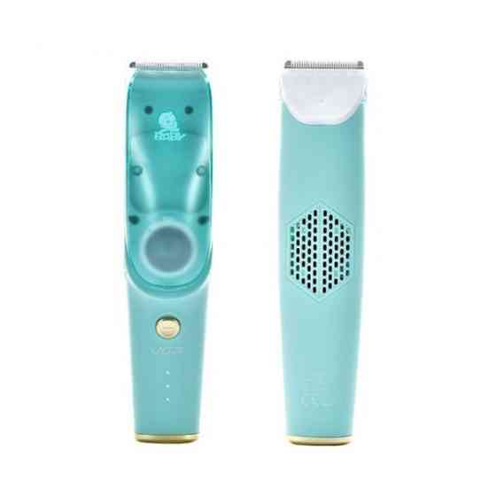 Машинка для стрижки дітей VGR V-151 безшумна акумуляторна зі збором волосся (3 насадки) Вінниця