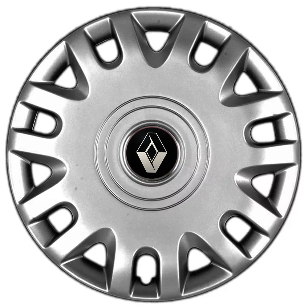 Автомобильные модельные колпаки R15 Renault 333 4шт, SJS, серебряные Киев - изображение 1