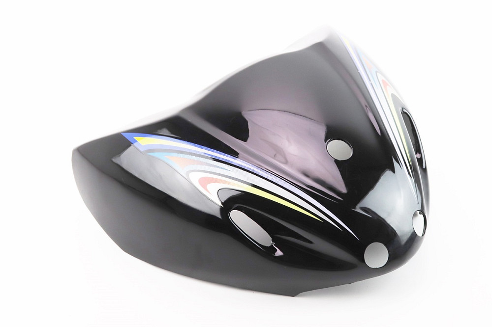 пластик - передній верхній (під кермом) "дзьоб", ЧОРНИЙ (можливі незначні потертості, див. фото), тип 2 Киев - изображение 1