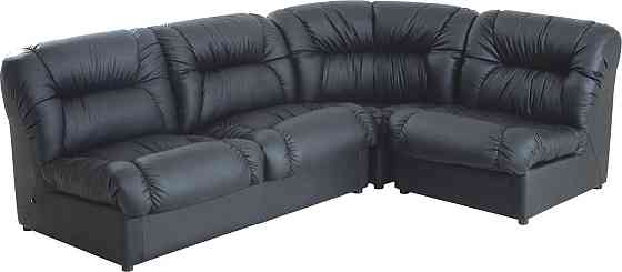 Диван Flay Vizit двойка 1650х870х850 единица 850х870х850 угол 870х850 Черный Киев