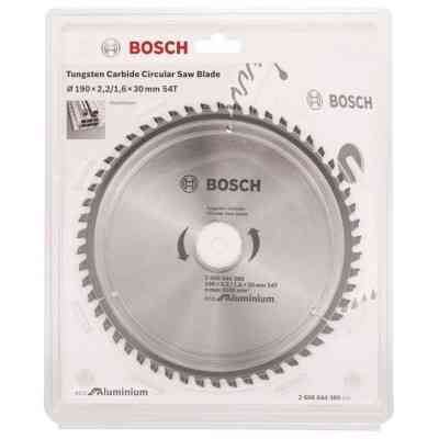Круг відрізний Bosch Eco for Aluminium 190x2.42/1.6x30мм 54TCG (2.608.644.389) Вінниця