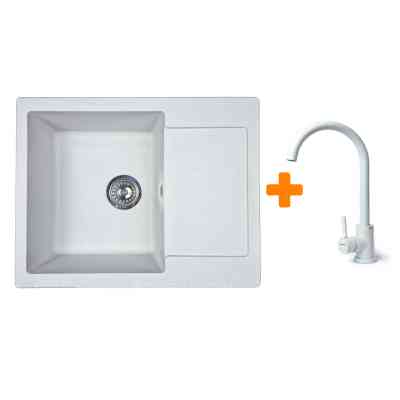 Мойка кухонная Adamant Minimal Old stone + змішувач (1824296912310) Вінниця