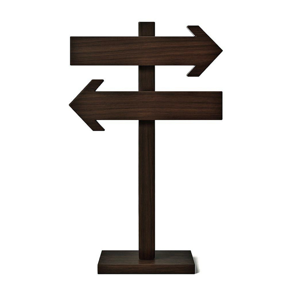 Напольная стрелка-указатель 