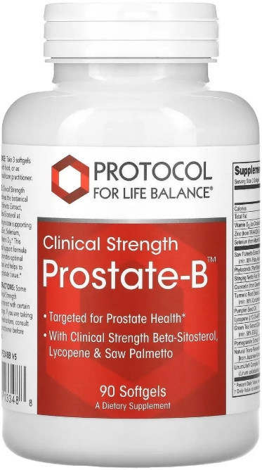 Підтримка простати Protocol for Life Balance Prostate-B 90 гел капс Київ - фото 1
