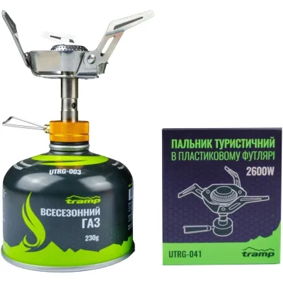 Пальник Tramp UTRG-041 + Картридж 230гр (UTRG-041+UTRG-003) Вінниця - фото 2