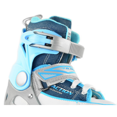 Роликові ковзани Action Kire Блакитні 29-32 (PW-126B-13-2BLUE/29-32) Вінниця - фото 9
