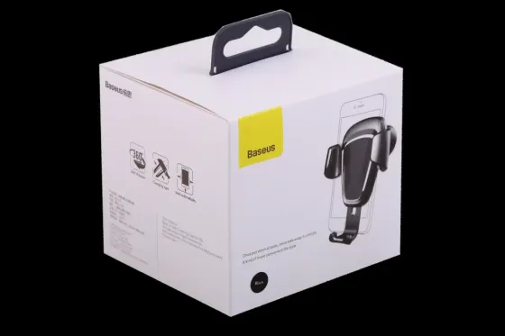Подставка под телефон на обдув на шарнире Baseus Gravity Винница