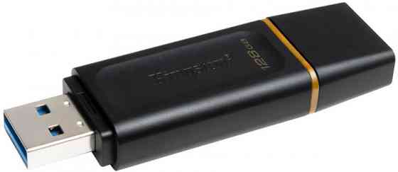 Flash Drives Kingston DataTraveler Exodia 128GB USB 3.2 (DTX/128GB) Black/Yellow (6622893) Киев