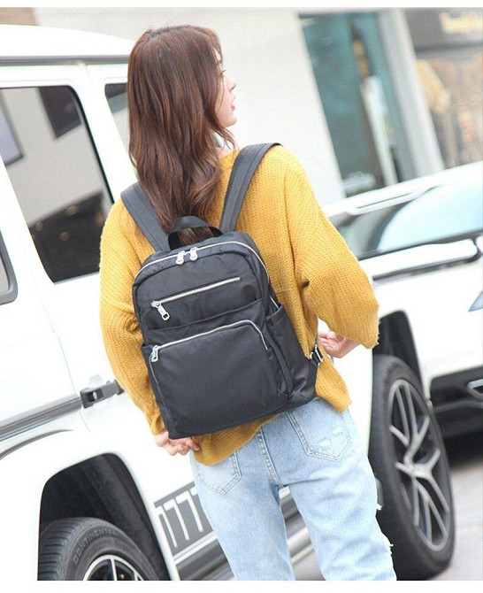 Рюкзак нейлоновый Vintage 14813 Серый Киев - изображение 2