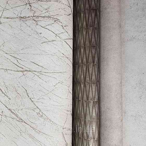 Шпалери вінілові на флізелін Rasch Factory 0.53х10,05 абстракція зріз каменю під мармур біло молочні 428926 Київ