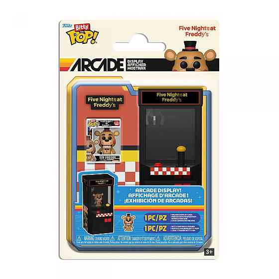 Ігровий набір Bitty POP! Arcade серії 5 ночей у Фредді - ФРЕДДІ Днепр