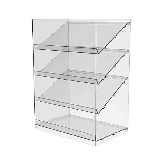 Підставка вітрина EKOSTAR 4 полиці 300х200х420 Київ