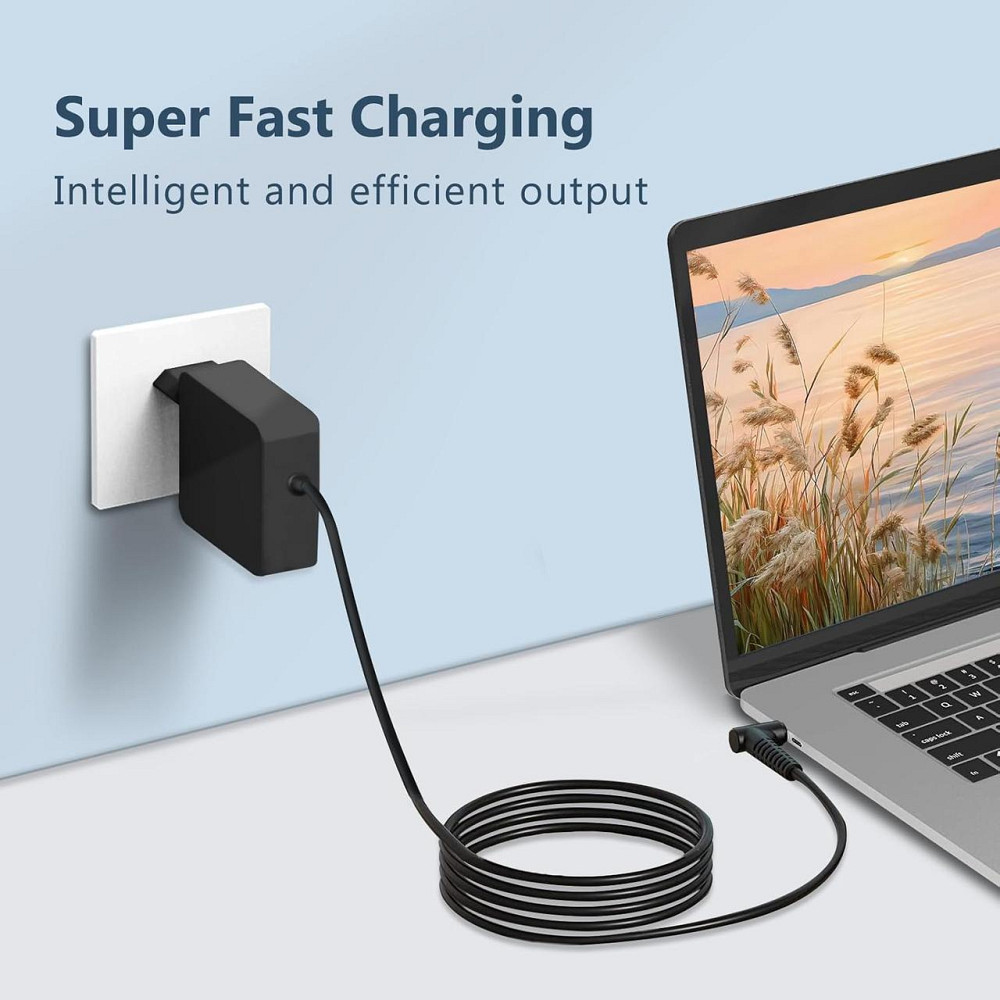 Универсальное зарядное устройство для ноутбука 65W/45W 5 портов быстрая зарядка совместимо с Asus VivoBook Киев - изображение 3