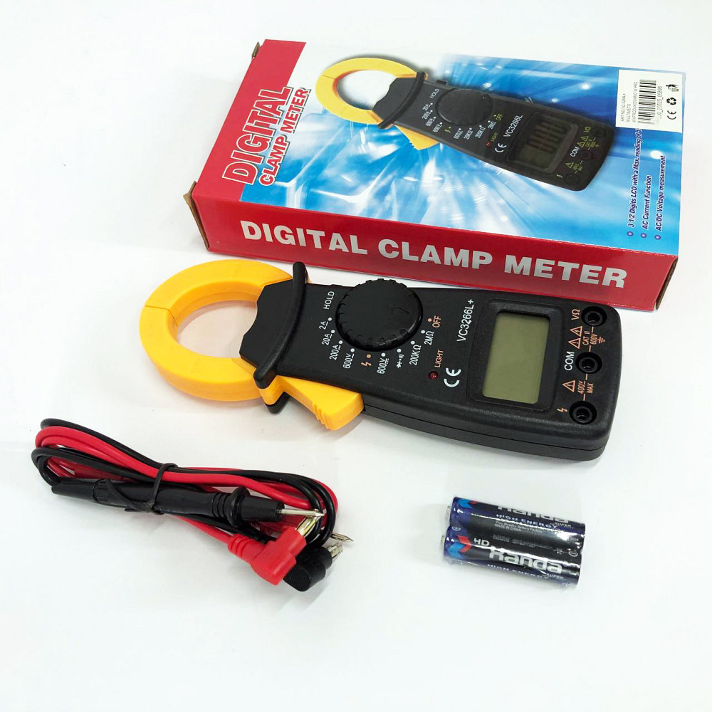 Мультиметр ємність VC3266 L+, Електронний мультиметр, Автомобільний HI-899 тестер мультиметр Київ - фото 3