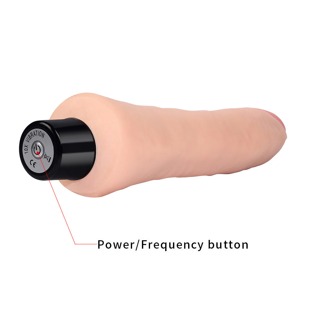 Реалістичний вібратор - Real Softee Vibrator 9" Sex Aura Київ - фото 7