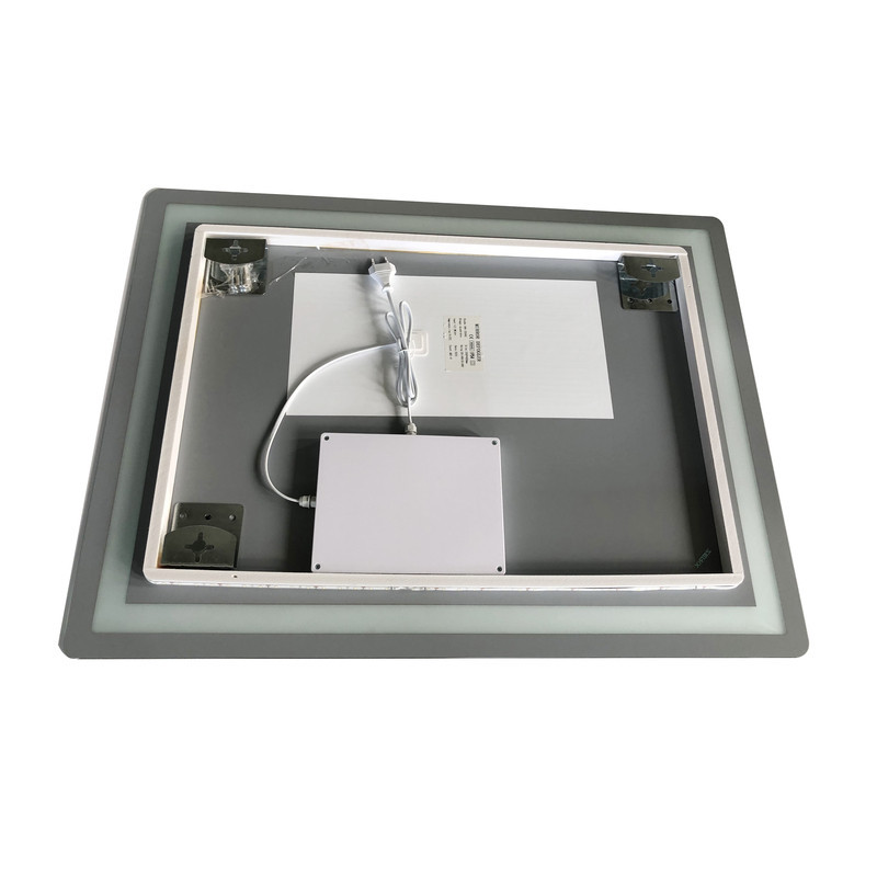 Зеркало Zerix Sansa MR01-80x60-REVERSE с LED Touch, Anti-fog, диммером, регулятором яркости (ZX6049) Киев - изображение 4