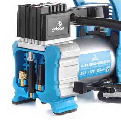 Автомобильный компрессор 12 Atelie з ліхтарем 10 Атм (900421) Винница