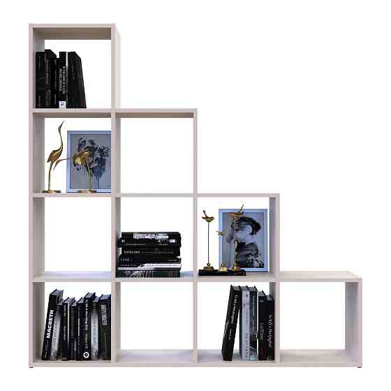 Стелаж Doros Степ 4х4 Кашемір відкритий 136.2х28.8х140.7 DRS-011771 (41516168) Дніпро