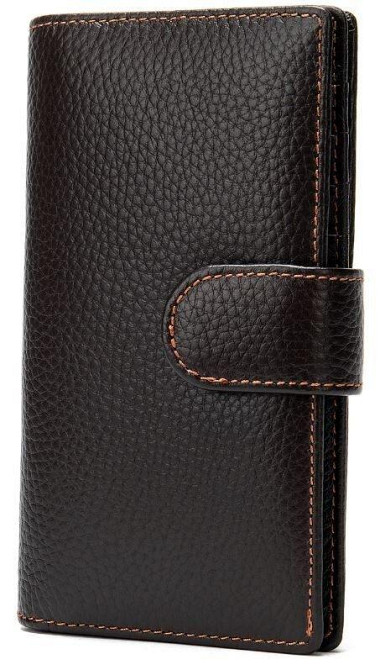 Большая кредитница Vintage 14924 Коричневая Киев - изображение 7