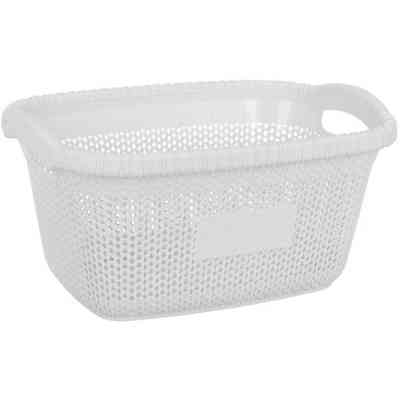 Корзина для белья Violet House 1003 Виолетта White 28 л (1003 Виолетта W б/кр. 28 л) Вінниця