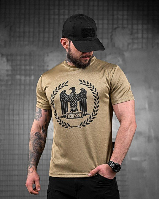 Тактическая потоотводящая футболка OBLIVION  Орел coyot ДЛ7055 Одесса - изображение 2