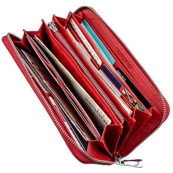 Граціозний жіночий клатч ST Leather 18862 Червоний Київ