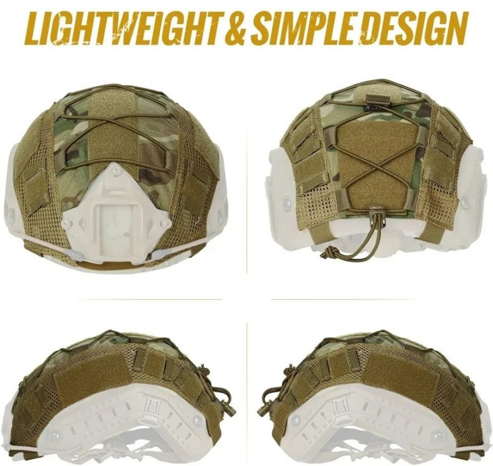 Кавер на шлем Mich, FAST, цвет Multicam, масло. Харьков - изображение 2