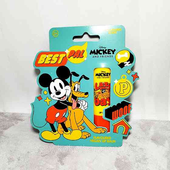 Дитячий бальзам для губ з ароматом полуниці Disney The Mickey Strawberry 4.3 г. Львів