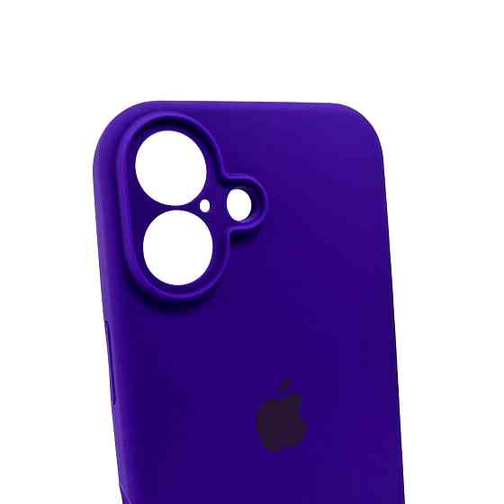Чохол для смартфона Silicone Full Case AA Camera Protect for Apple iPhone 16 22,Dark Purple Київ
