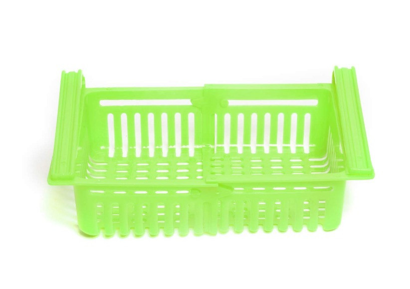 Розсувний пластиковий контейнер для зберігання продуктів у холодильнику Storage rack / 7240 Дніпро - фото 2