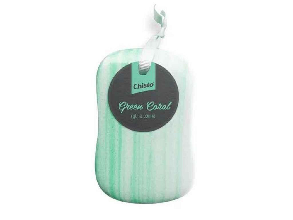 Губка банна Green Coral ТМ Chisto Київ - фото 1