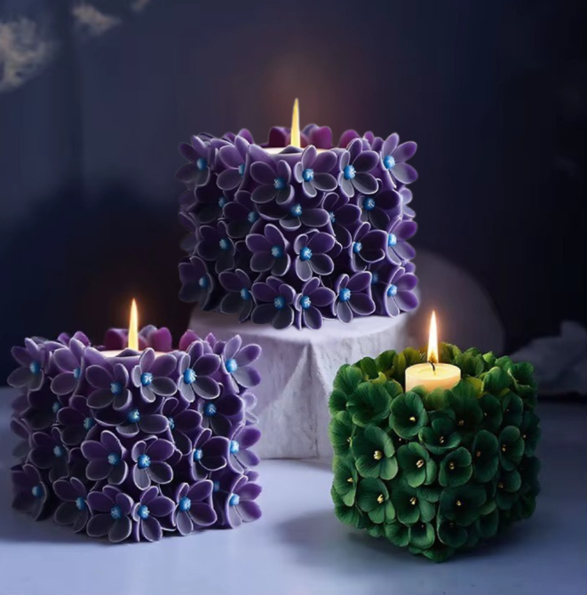 Силиконовая форма для изготовления свечи, молд для свечек из соевого,пчелиного воска и парафина 73 х 60 мм Каменец-Подольский - изображение 4