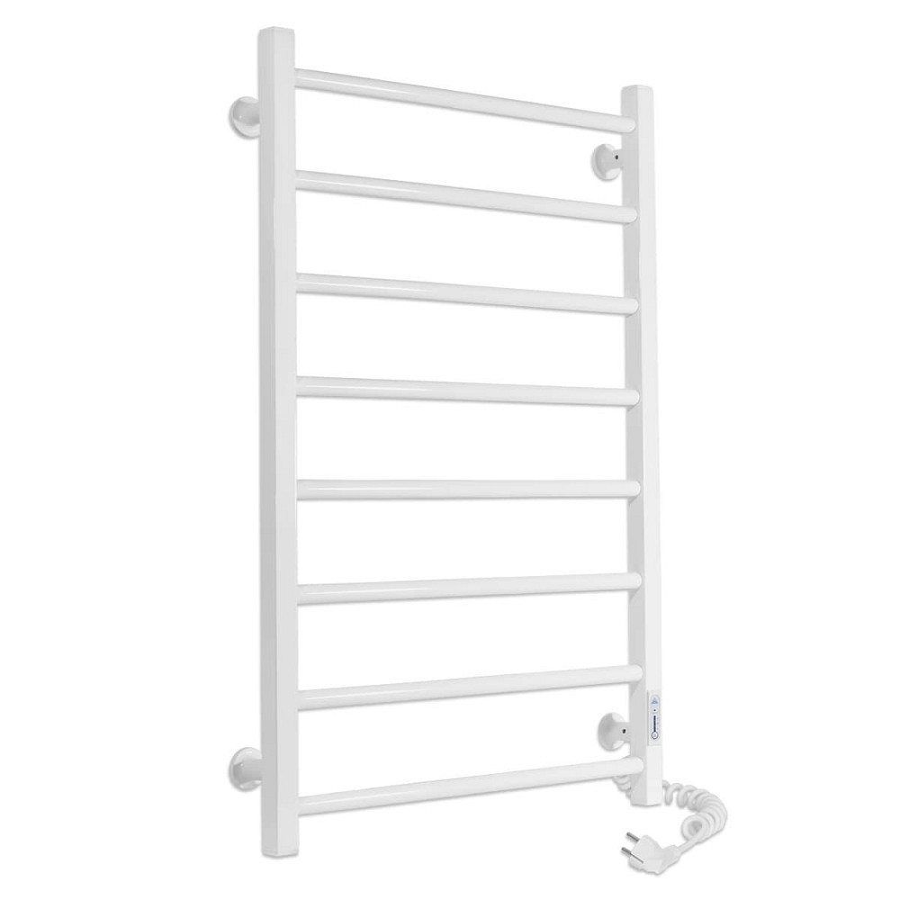 Електрична рушникосушка Laris Зебра Альфа ЧК8 500Х800 Е білий, праве підключення Київ - фото 1