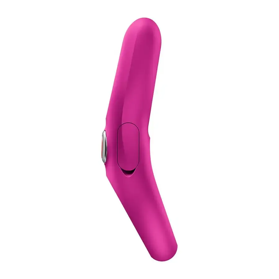 Эрекционное виброкольцо с двойной стимуляцией клитора Fun Factory NŌS PRO Magenta, 2 мотора Львов - изображение 5