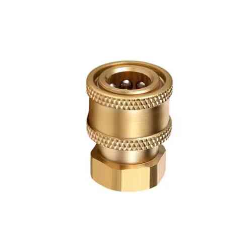 Фитинг БРС гидравлический 1/4, уплотнение STD, для моек высокого давления, латунь Вінниця