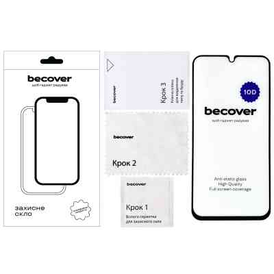Стекло защитное BeCover Samsung Galaxy A34 5G SM-A346 10D Black (711352) Винница