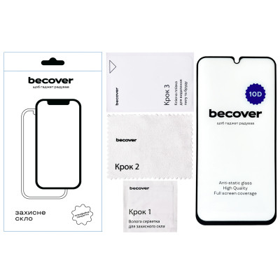 Скло захисне BeCover Samsung Galaxy A34 5G SM-A346 10D Black (711352) Вінниця - фото 2