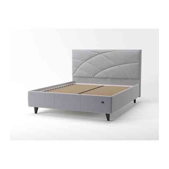 Ліжко NettaDesign Eco Lounge Standart на ніжках 140x190 світло-сірий Київ