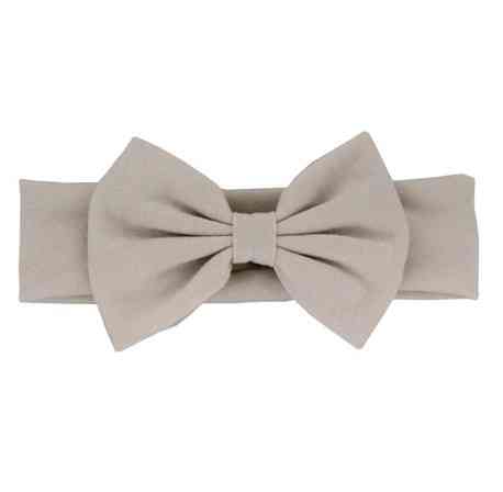 Пов'язка на голову дитяча широка one size бежевий Київ