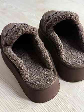 Уггі жіночі Itts 080-24 лофери капці на платформі з хутром коричневі, 36, 23 см Київ