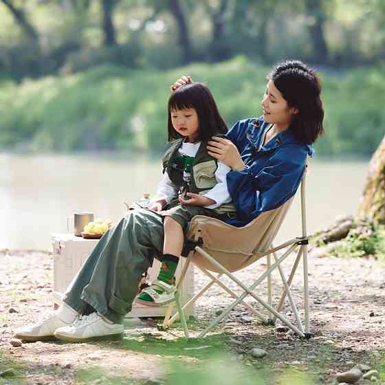 Стул складной Naturehike Stellaluna T01 CNH23JU13002, L, бежевый Киев