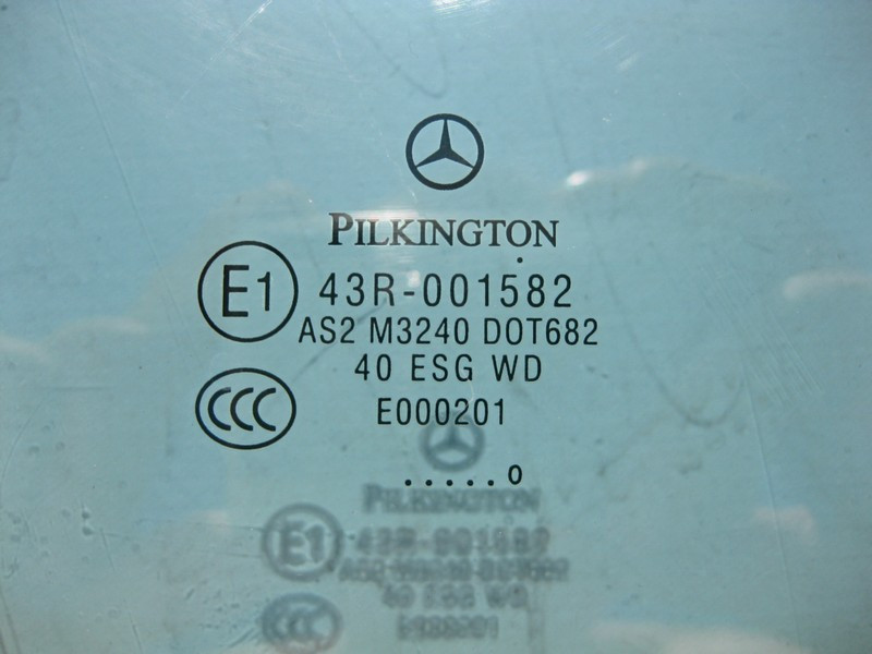 Mercedes-Benz  A2047250210 43R-001582 Скло передніх правих дверей C-Class W204 до рестайл Одеса - фото 2