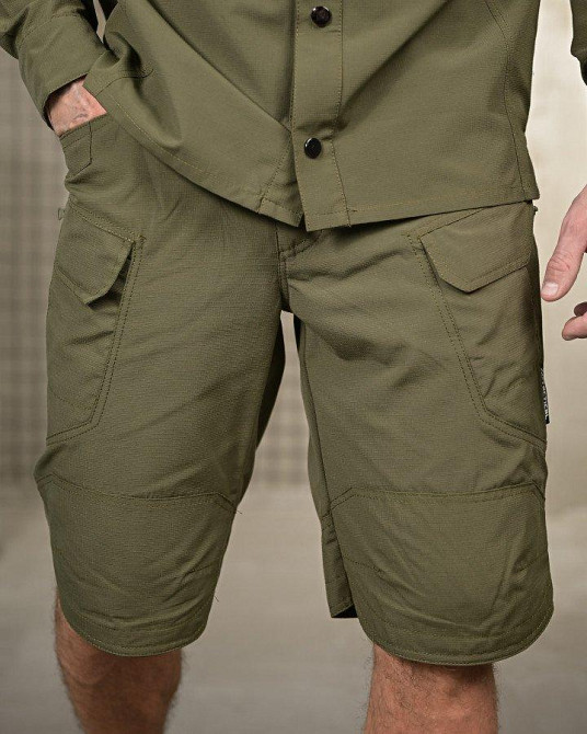 Міські тактичні шорти meinstreem oliva ПП7743 Одеса - фото 2