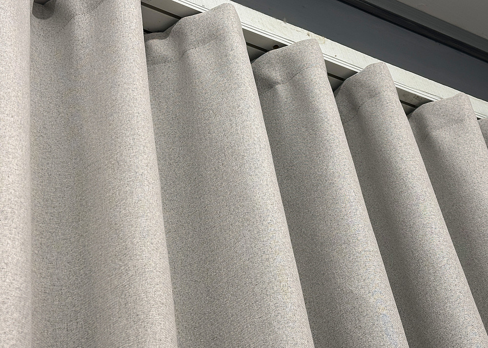 Преміум шторна тканина blackout 100%, двостороння, колекція “ASHEN NIGHT” колір попелястий 1842ш Київ - фото 6