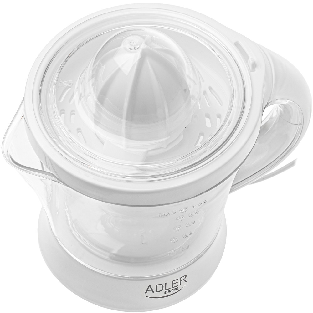 Соковитискач Adler AD 4014 white для цитрусових/ 60Вт/ 1л/ білий Вінниця - фото 6